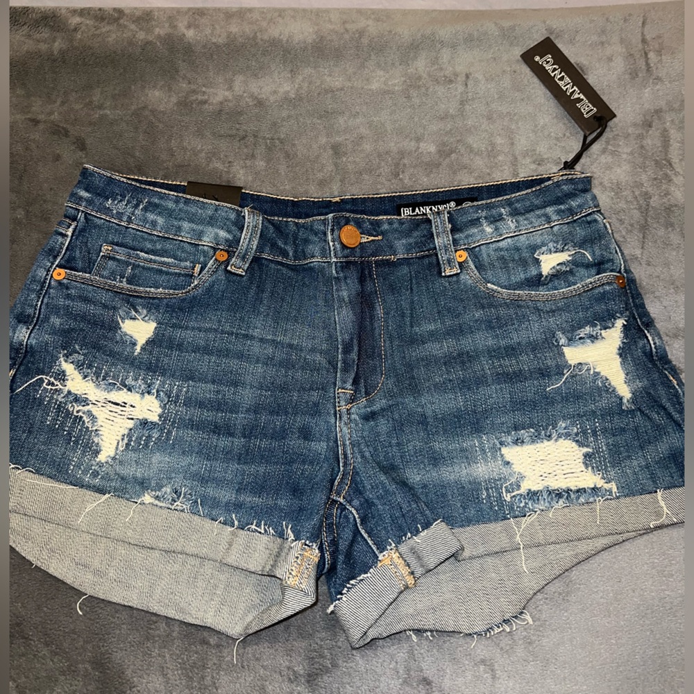 NWT—BLANK NYC Jean Shorts, W27